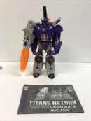 Transformers Titans Return Galvatron & Nucleon(2015) Complete Mint w/instruction