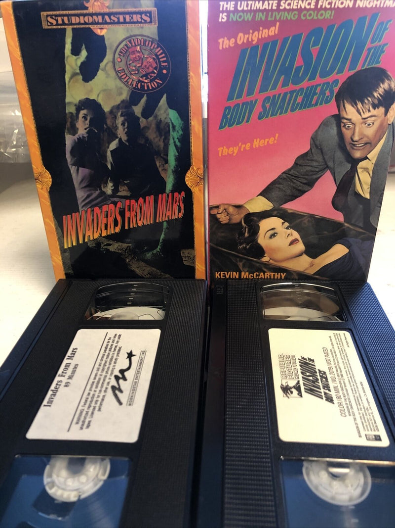 Invasion of the Body Snatchers , Invaders From Mars VHS (1988)