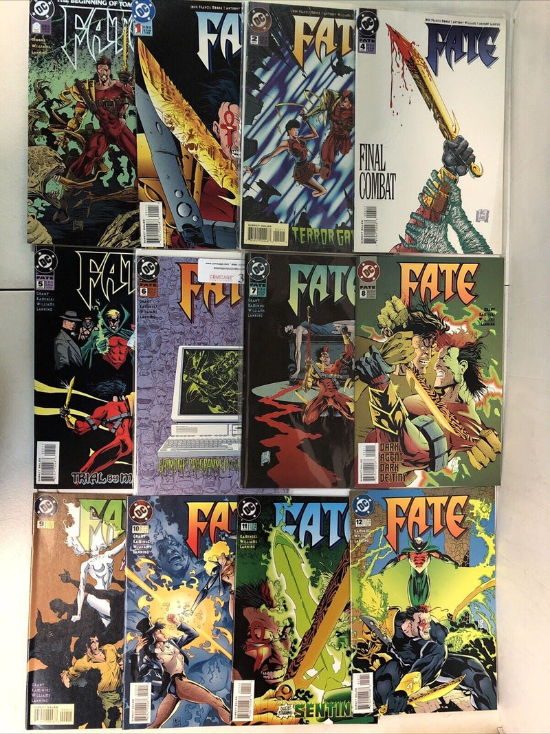 Fate (1994) Set # 0-1-22 (VF/NM) & The Book Of Fate (1997) Set # 1-12 (VF/NM) DC