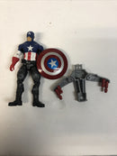 Marvel Universe 3.75" Night Mission Captain America 2011 Complete Mint