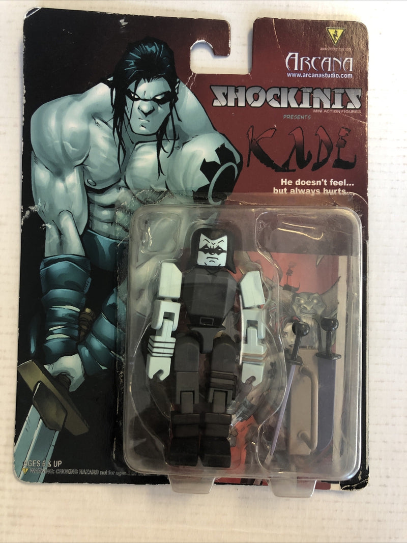 Kade shockinis action figure Arcana Studios 2006 Complete