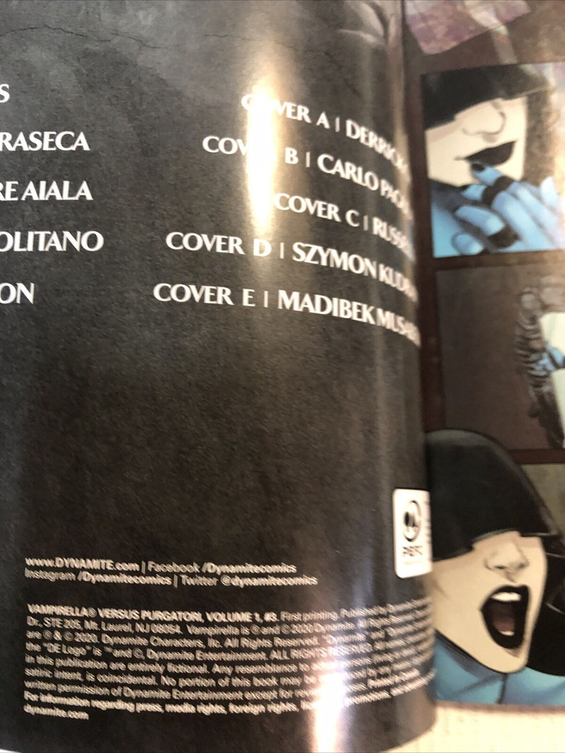 Vampirella Vs Purgatori (2020)Vol.1