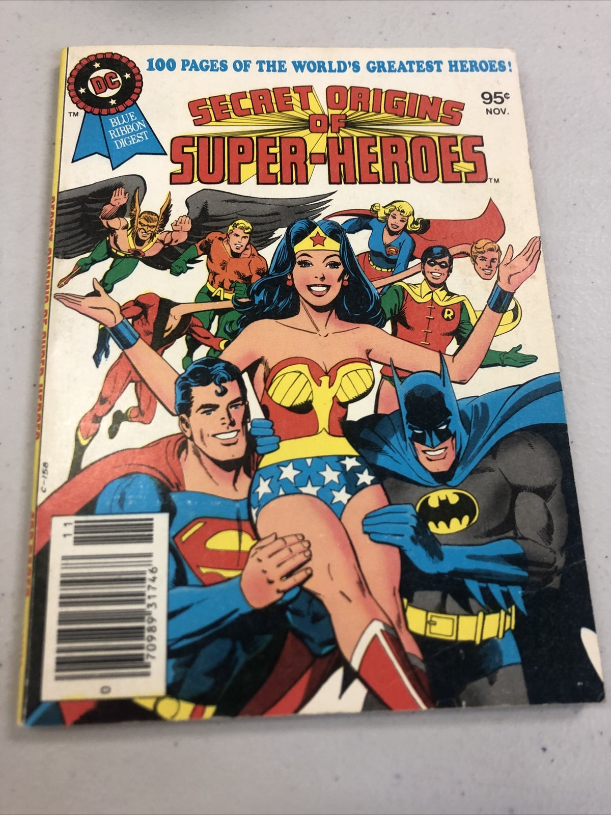 Blue Ribbon Digest :Secret Origins Of Super-Heroes (1979)