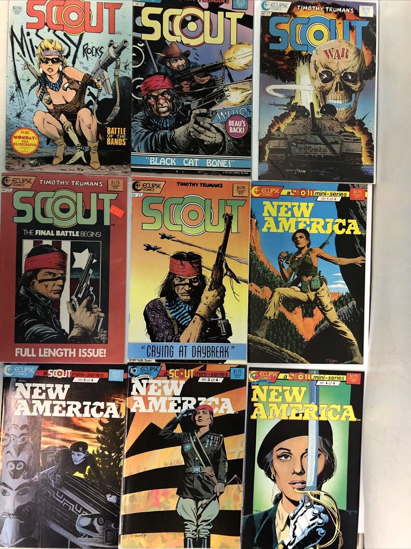 Scout (1985) Complete Sets & Mini Series (48 Titles In Total) (VG/F) Eclipse