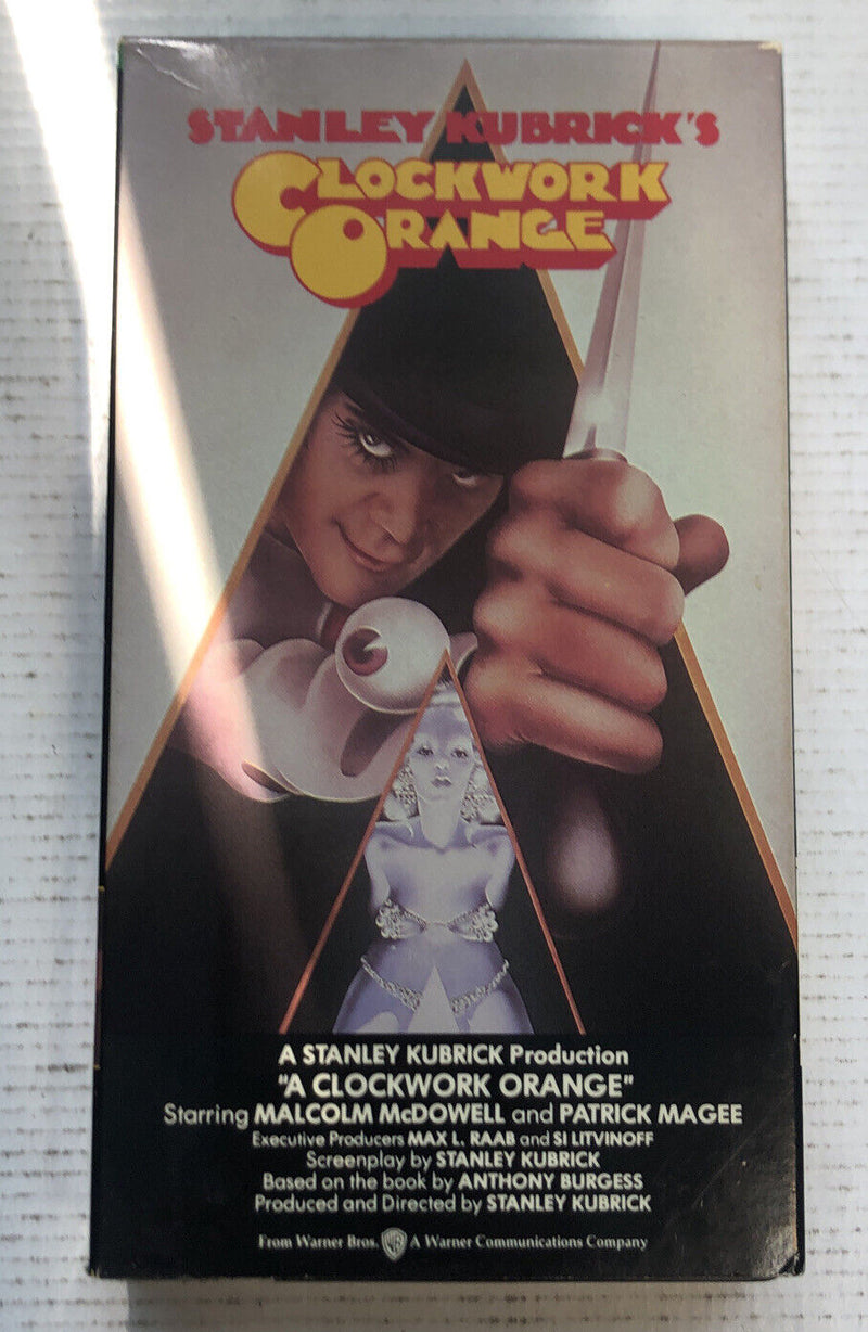 Clockwork Orange (1991) Vhs Extremely Rare cover | Stanely Kubrick Production