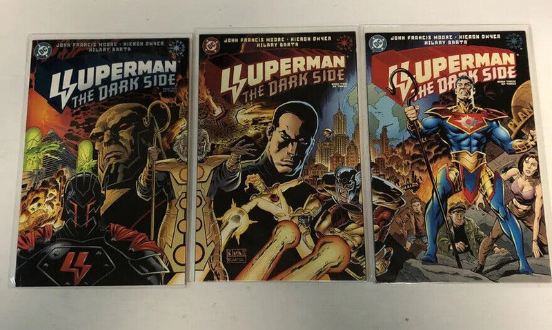 Superman : The Dark Side (1998) #1 - #3 (VF/NM) Complete Set | Elseworlds DC