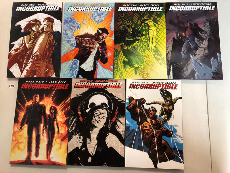 Incorruptible Trade Paperback TPB Lot (2010) Vol. 1 2 3 4 5 6 7 1-7 (NM-/NM)