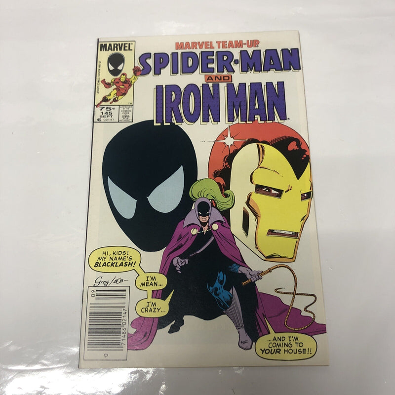 Marvel Team-Up Spider-Man And Iron Man (1984)
