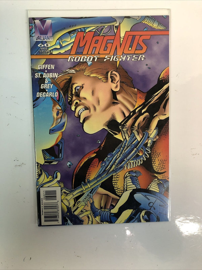 Magnus Robot Fighter (1990) Set # 1-64 & YearBook #1 (VF/NM) Missing #44•Valiant