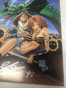 Catfight: Dream Into Action 1 (1996) Variant (VF/NM) • Signed Joseph A Zyskowski