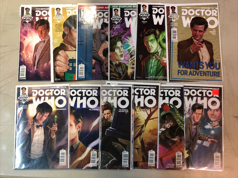 Dr. Who Eleventh Doctor #1-15 + Year Two #1-15 + Three Near Complete Sets Titan