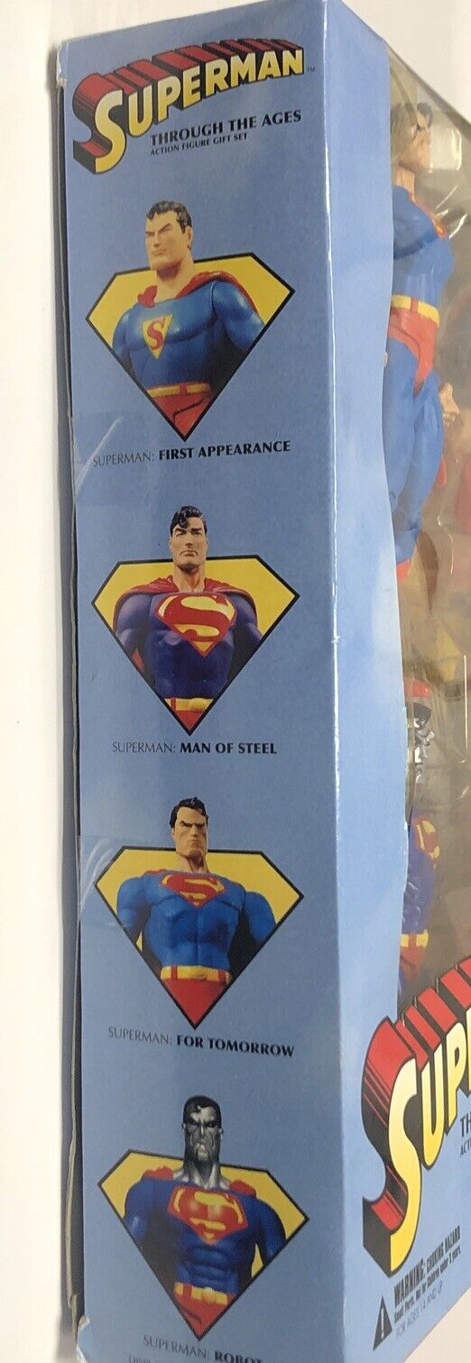 Superman Through The Ages (2006) • DC Direct Products • Action Figure Set