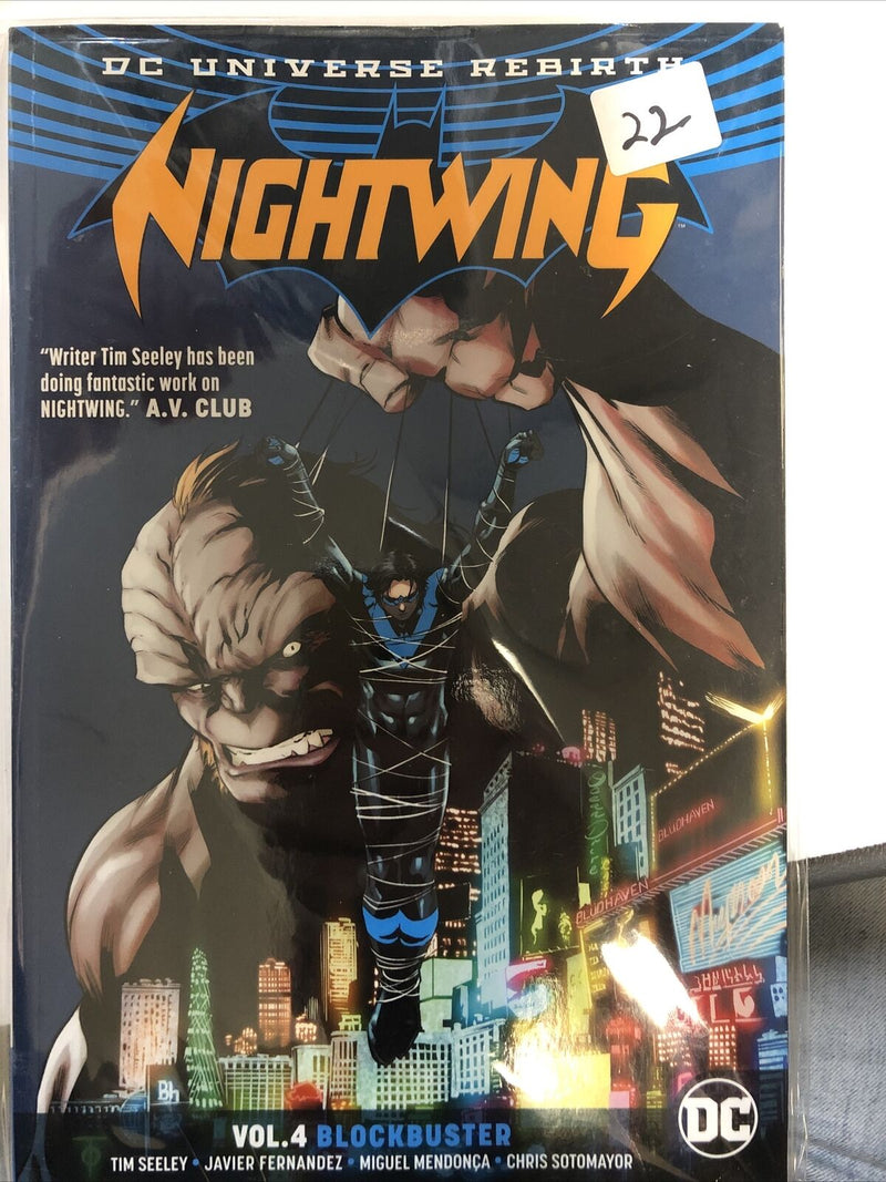 Nightwing Vol.4: Blockbuster (2018) DC Comics TPB SC Tim Seeley