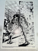 Terminator 7 Plates Art Portfolio + Mini Comic ~ 1984 Adams ,Beauvais ,Warner