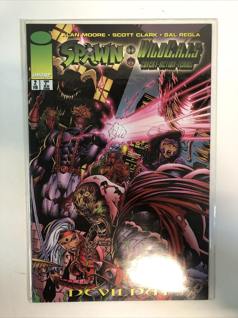 Spawn Wild C.A.T.S: Devil Day (1996) Complete Set Part