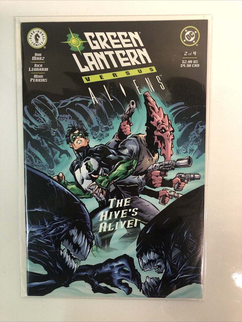 Green Lantern VS Aliens (2000) Complete Set