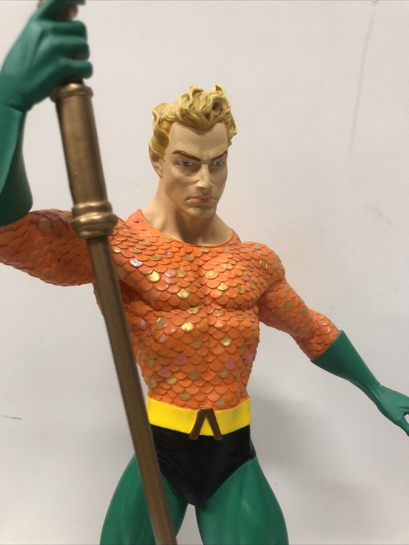 AQUAMAN Statue (2002) • DC DIRECT • 0643/1200 • Manufactured In China • Classic