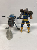 Marvel Legends Series 6 Cable (2004) Complete Damaged Stand (check Pic 3 & 4)