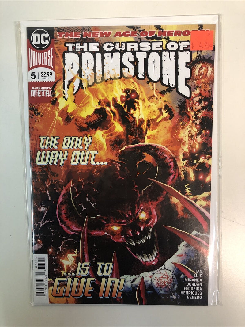 The Curse Of Brimstone (2018) Starter Set # 1-7 & Annual # 1 (NM) DC Comics