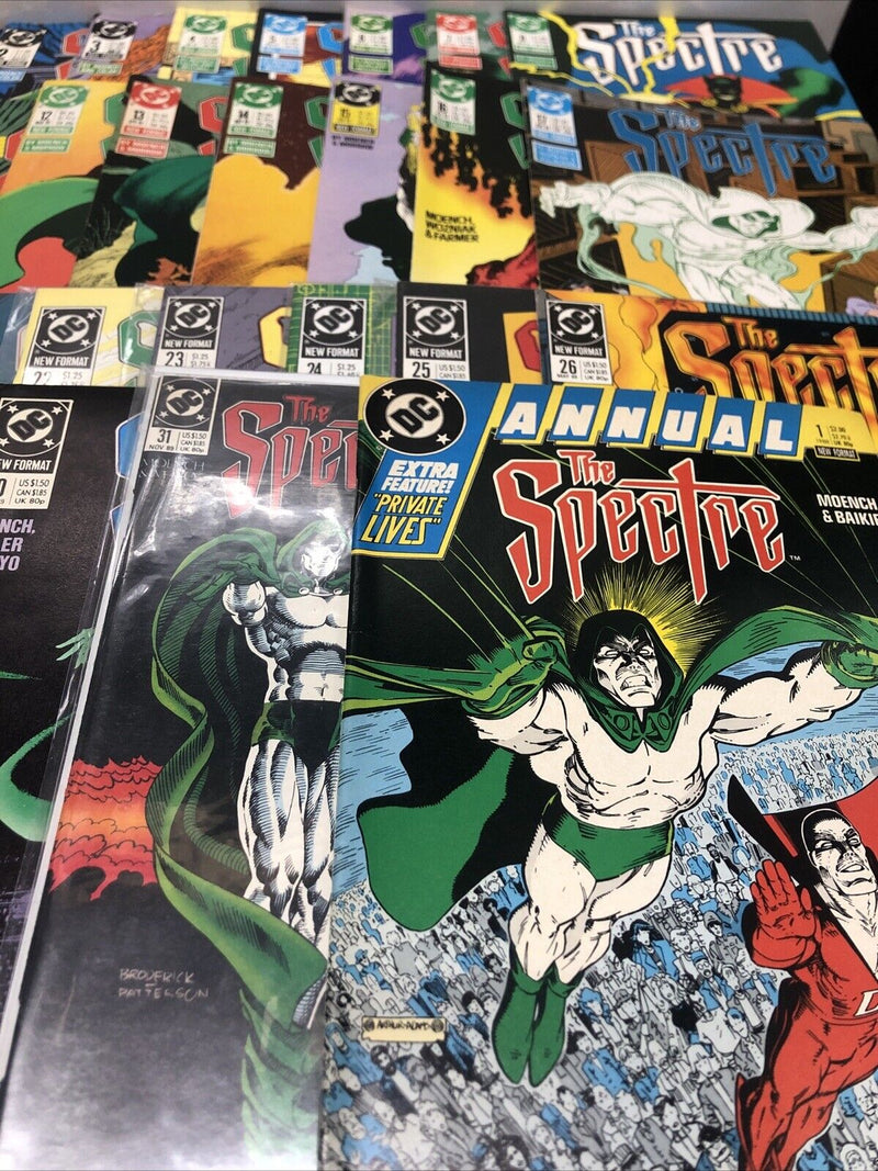 The Spectre (1987) Set Issue # 1-31 + Annual # 1 • Missing Issue # 21 • Moench