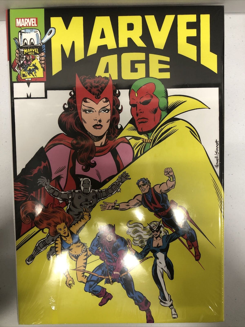 Marvel Age (2023) Omnibus HC Vol # 1 Collects Marvel Age # 1-34 And Annual