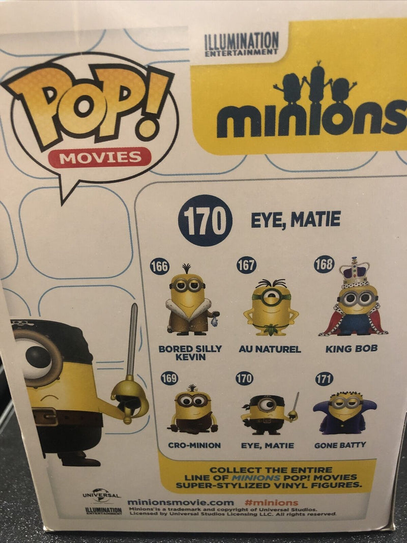 Funko POP! Movies: Minions EYE, MATIE , Vinyl Figure