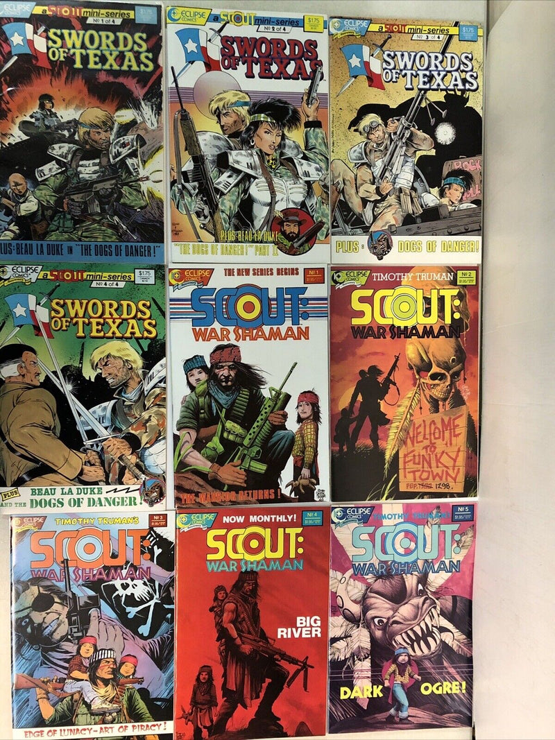 Scout (1985) Complete Sets & Mini Series (48 Titles In Total) (VG/F) Eclipse