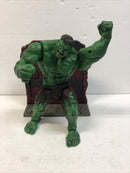 Marvel Twist N' Slam Hulk with Collapsible Brick Wall 2003 Complete Mint