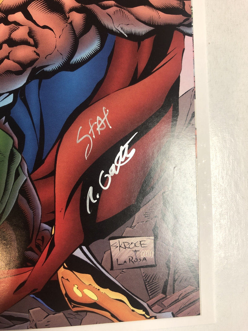 Prime vs Hulk Limited Super Premium Edition DF (2000) Signed By Statema Gates