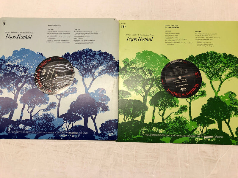 Arthur Fiedler & The Boston Pops Pops Festival 10 Vinyl LP Album Box Set