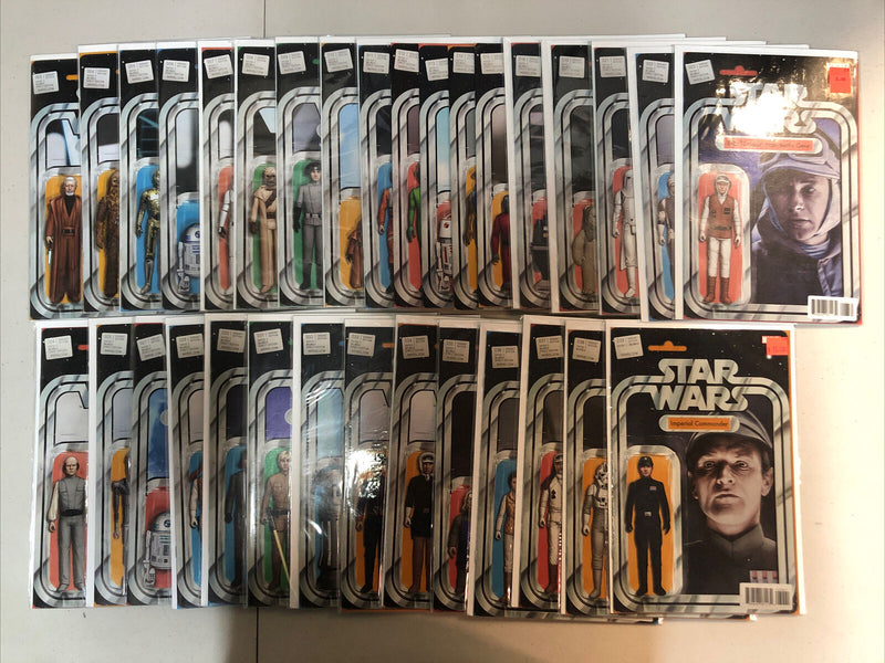 Star Wars (2015) # 3-39 Missing #16,17,20,26,28 (VF/NM) Action Figure Variant