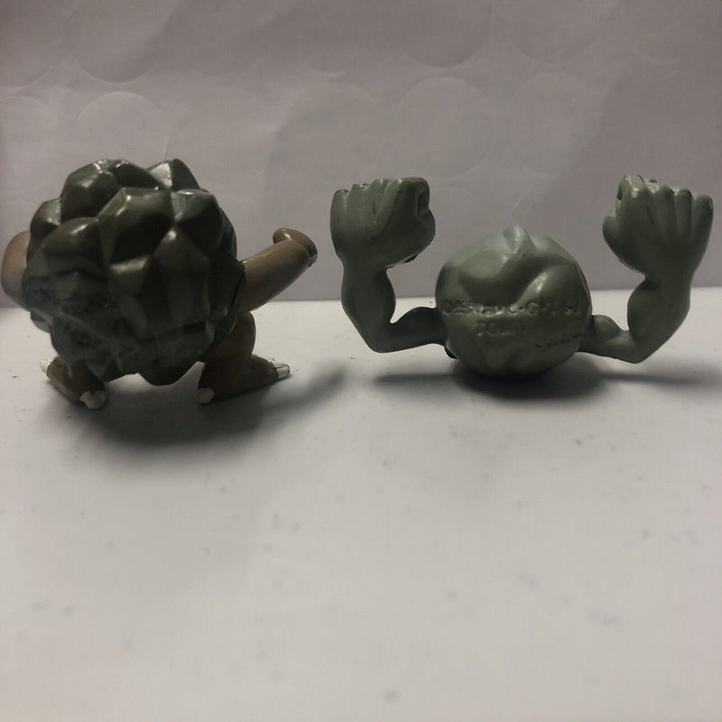 POKEMON TOMY GEODUDE CGTSJ + GOLEM FIGURE POCKET MONSTER