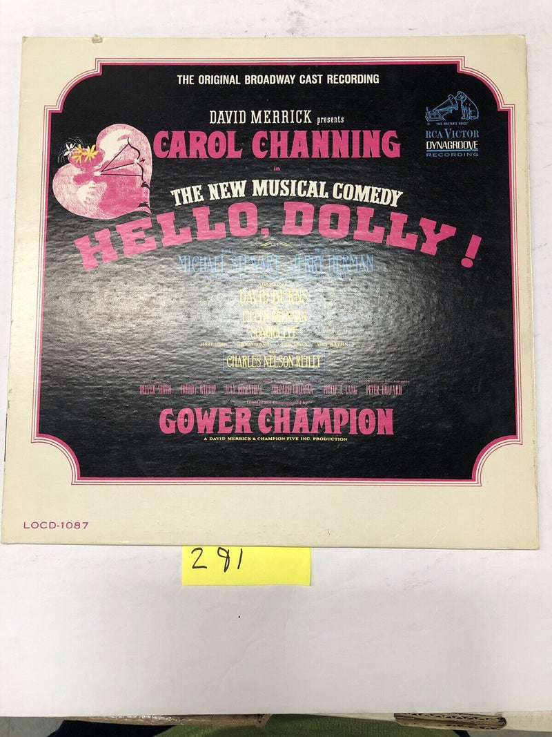 Hello Dolly Original Broadway Cast Recording  Vinyl  LP Album