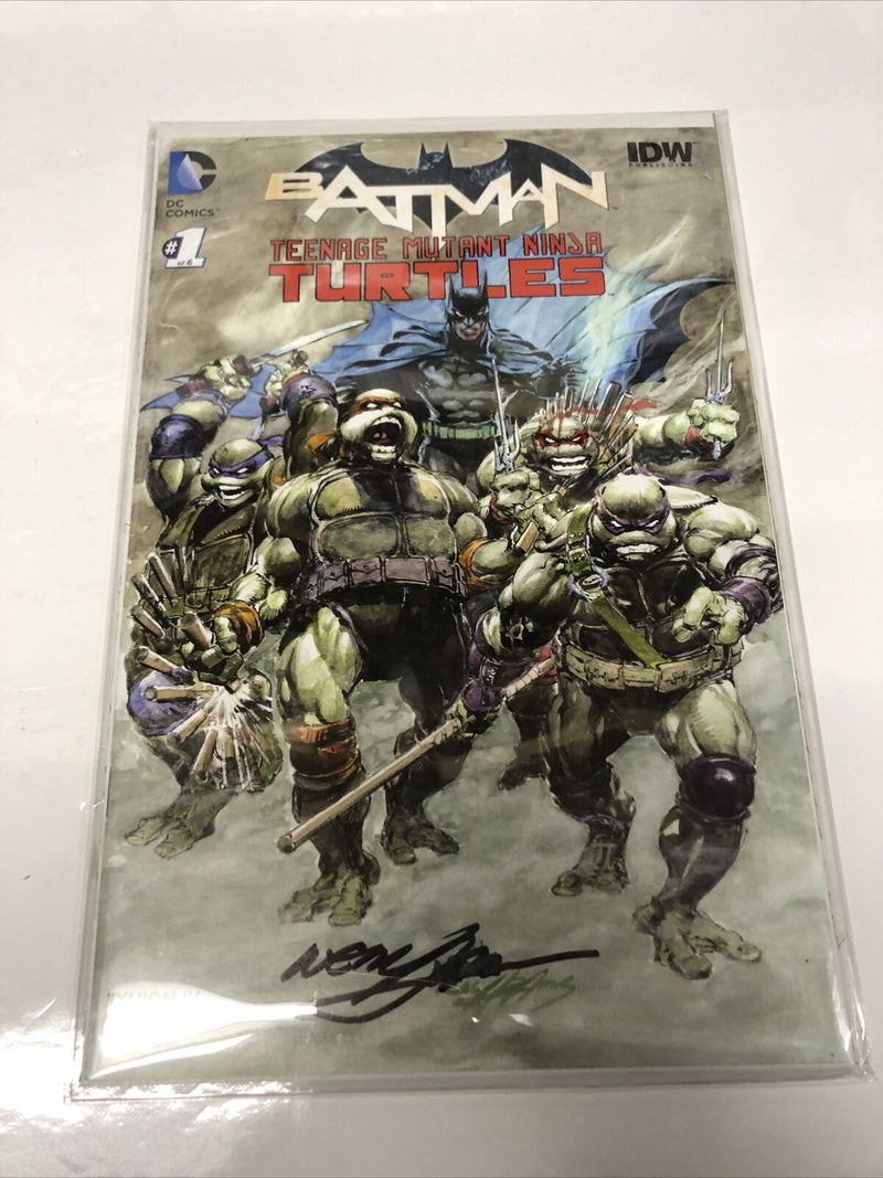 Batman Teenage Mutant Ninja Turtles • Signed Neal Adams • VF / NM IDW Publishing