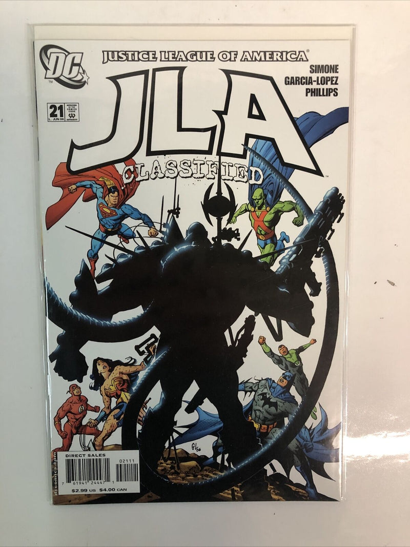 Justice League Of America Classified (2005) Set # 1-54 & Cold Steel #1-2 (VF/NM)