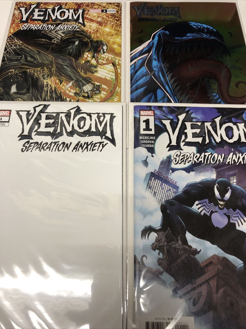 Venom Separation Anxiety (2024) Set Of 4 Comics