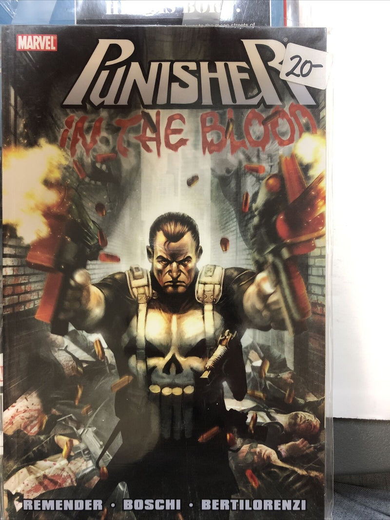 The Punisher In The Blood  (2011) Marvel TPB SC Roland Boschi