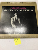 Johnny Mathis Faithfully  Vinyl LP Album