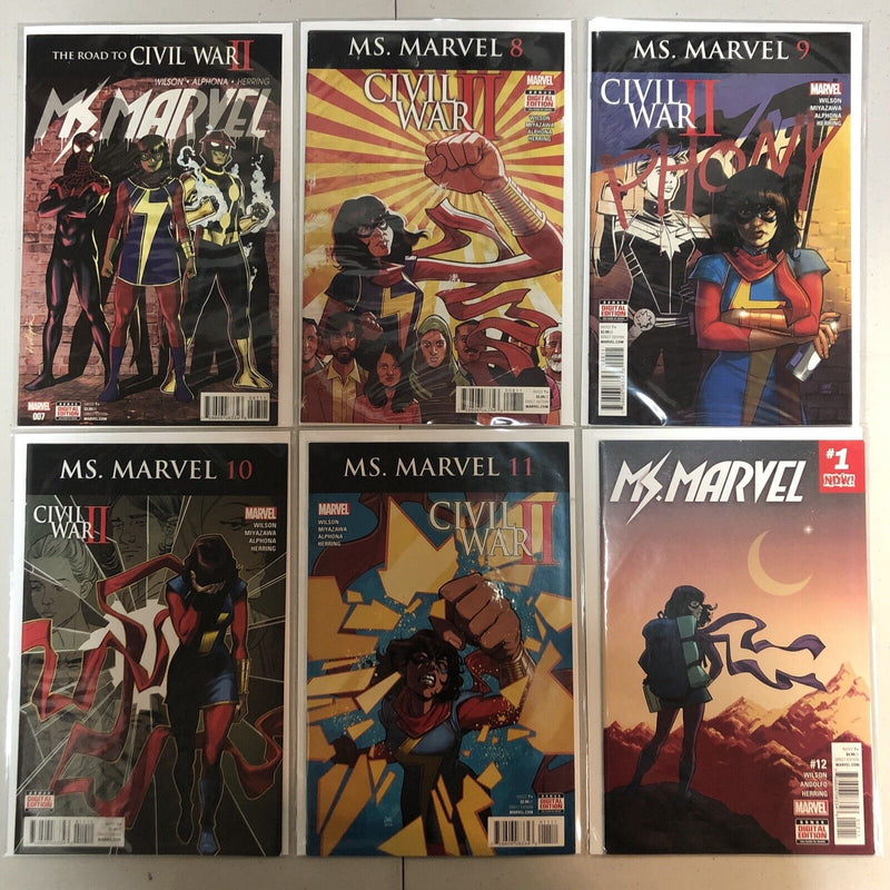 Ms.Marvel Set (2016)