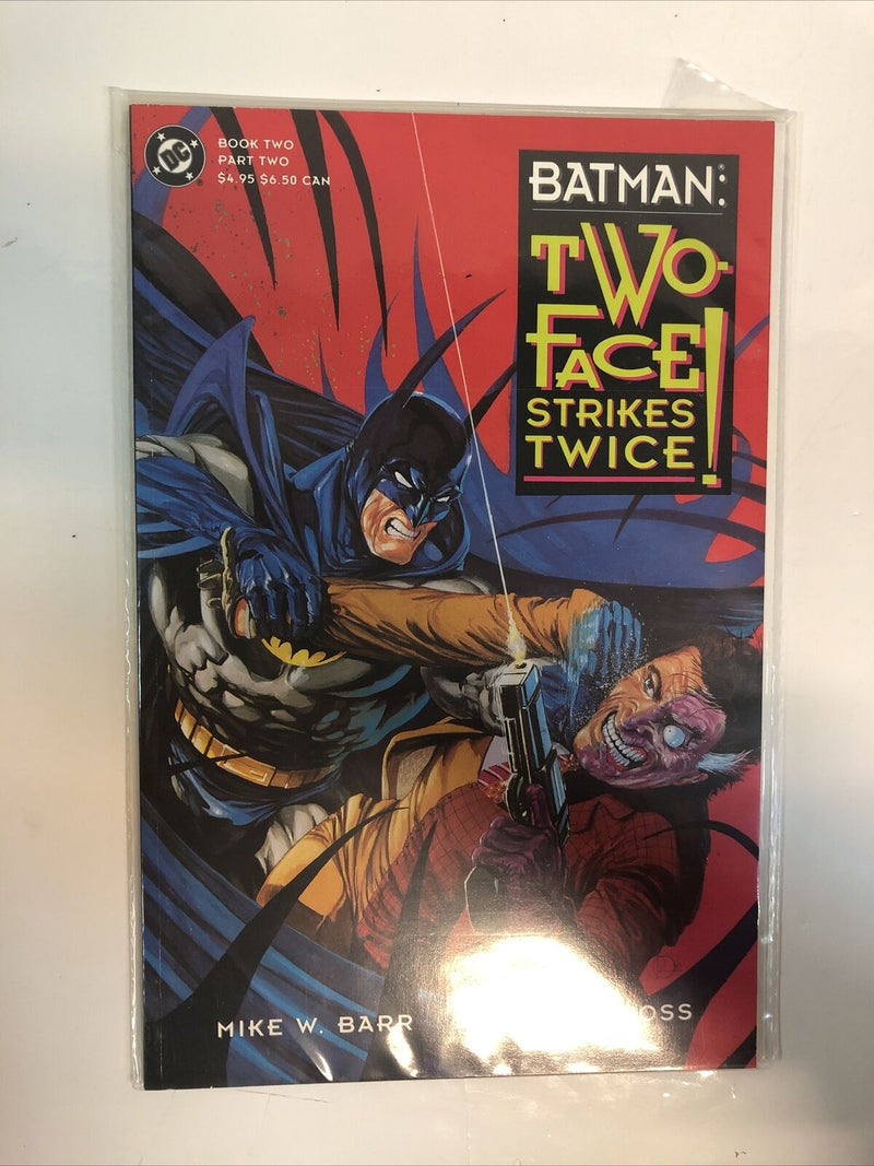 Batman: Two-Face Strikes Twice (1993) Complete Set Part 2•Book 1 & 2 (VF/NM) DC