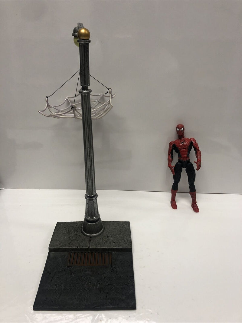 Spider-Man (2002) Marvel Legends • Super Poseable Spider Sense• Red & Black