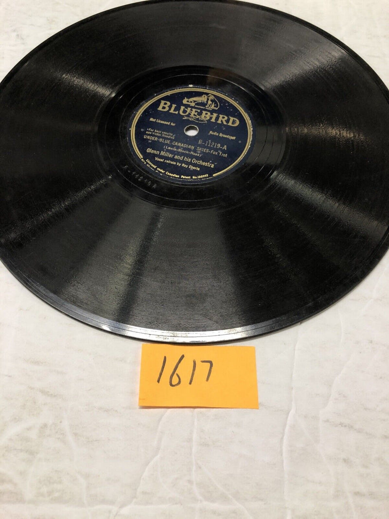 Glen Miller Orchestra Under Canadian Blue Skies  Single ( Rare)