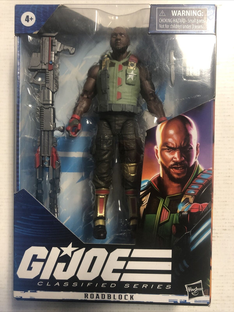 G.I. Joe Classified Series Roadblock Hasbro 6" Action Figure NIB Unopened!