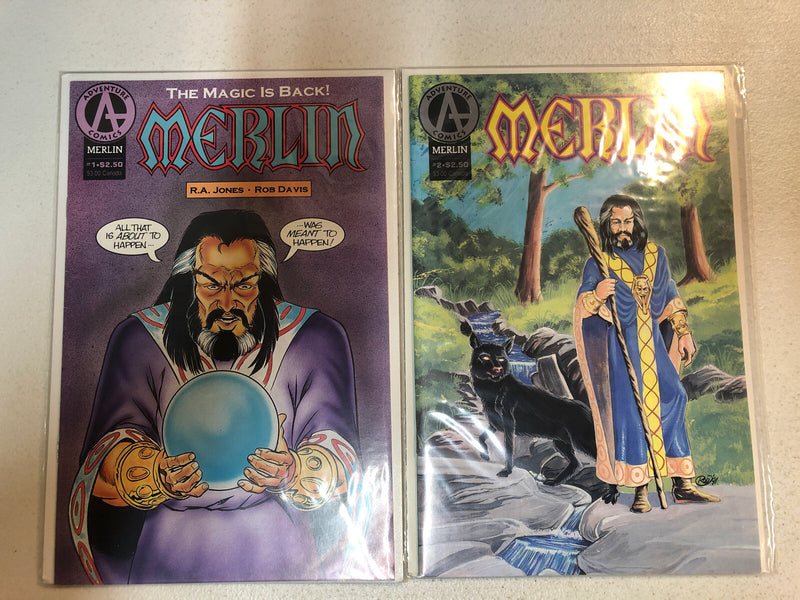 Merlin (1990) #1-6 + Idylls Of The King #1 & 2 (VF/NM) Complete Sets Adventure
