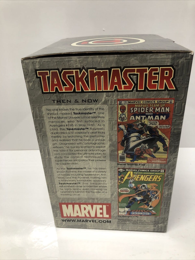 MARVEL TASKMASTER MINI-BUST • RUBEN PROCOPIO RANDY BOWEN • 2688/3000 • 6" TALL