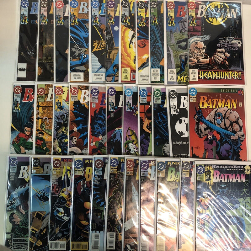 Batman (1990) Consequential Set # 445-572 (NM) DC Comics•Missing # 567-570