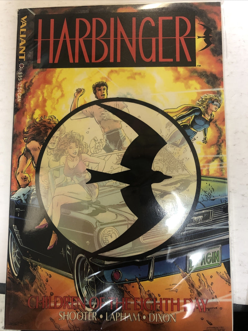 Harbinger Children Of The Eighth Day  (1992) Valiant TPB SC Shooter