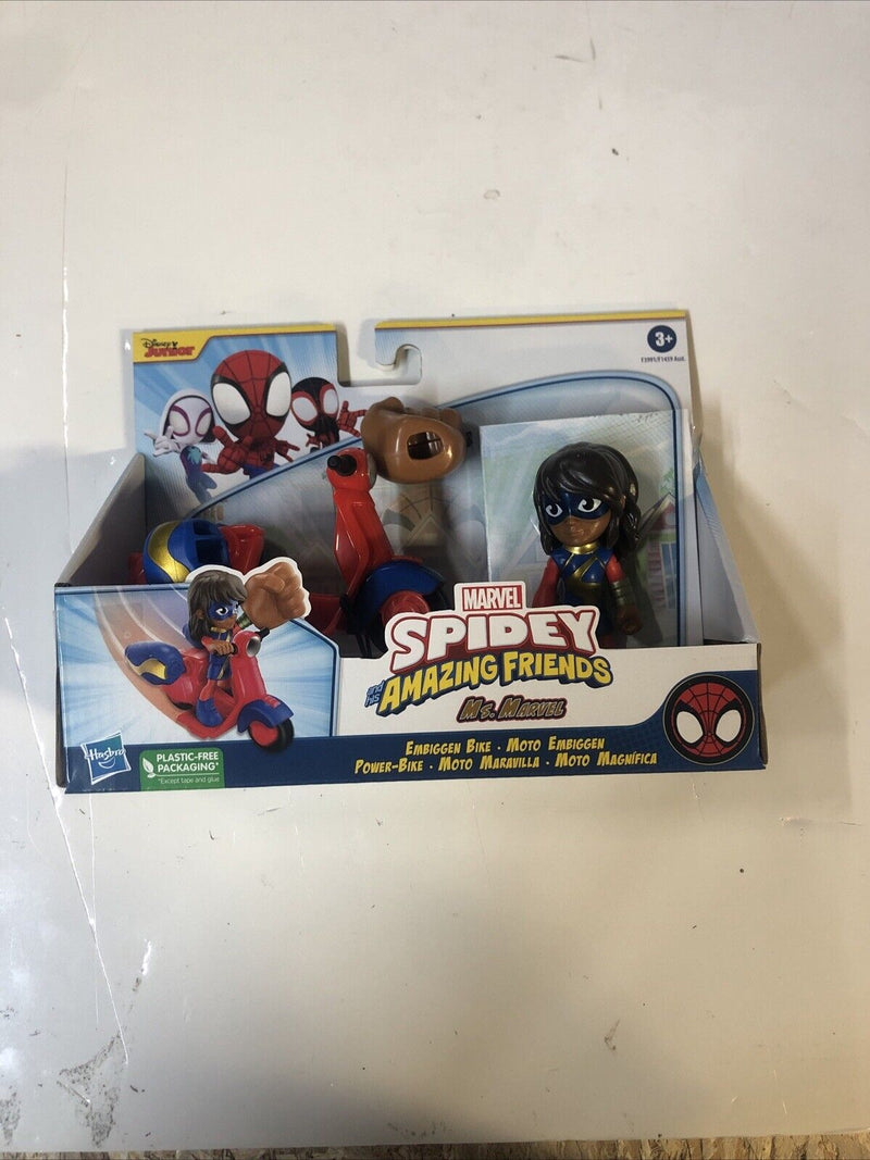 Spidey And His Amazing Friends • Spidey • Ms Marvel(2022) Hasbro • Disney Junior