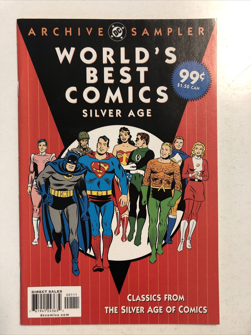 World’s Best Comics (2004) #Silver Age Book & #Golden Age Book (VF/NM) DC