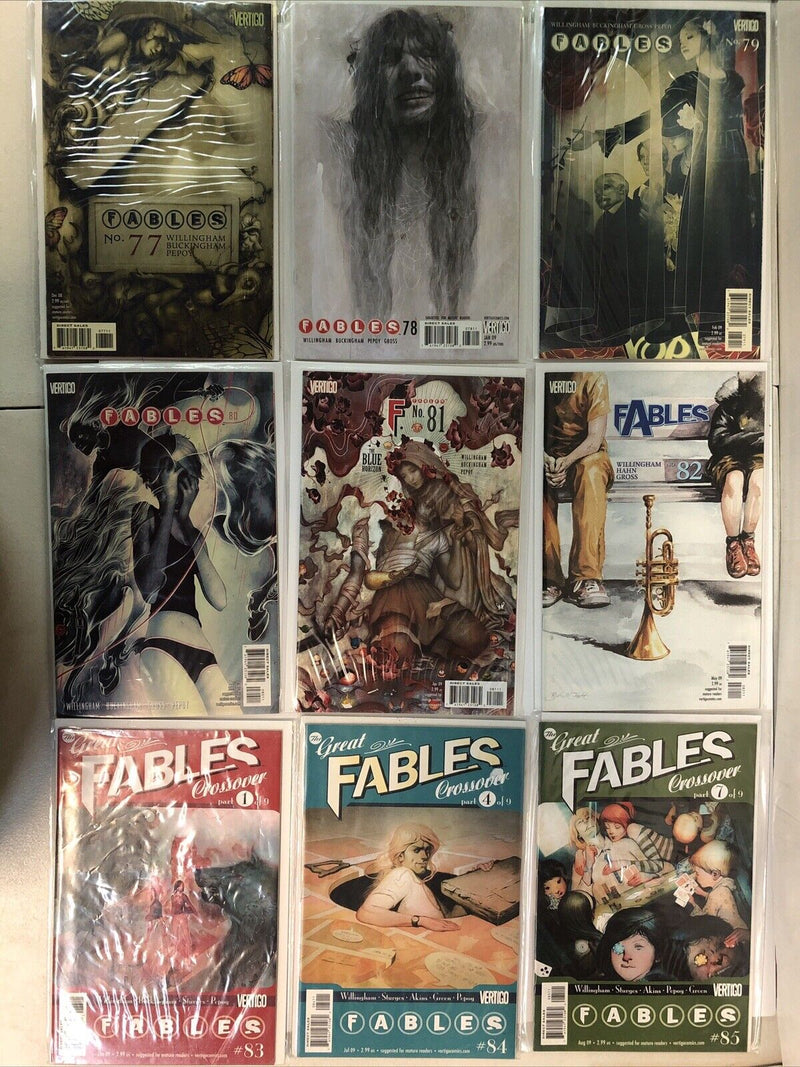 Fables (2010) Consequential Set # 94-149 Missing # 100 (VF/NM) Vertigo